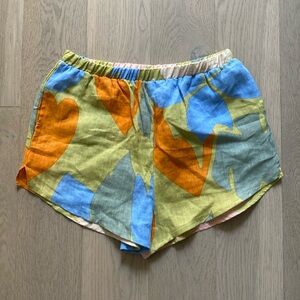 Vitamin A - Linen Cover Up Shorts